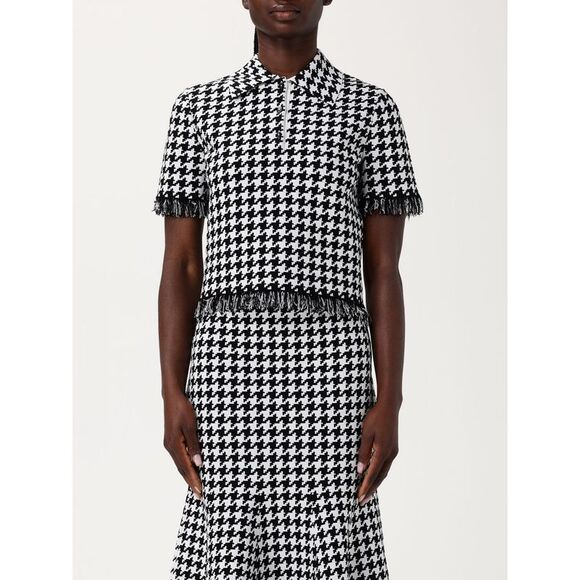 Mcqueen Polo Shirt Woman Black